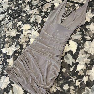 Grey MISSGUIDED club/ party dress - size 0 - NEW